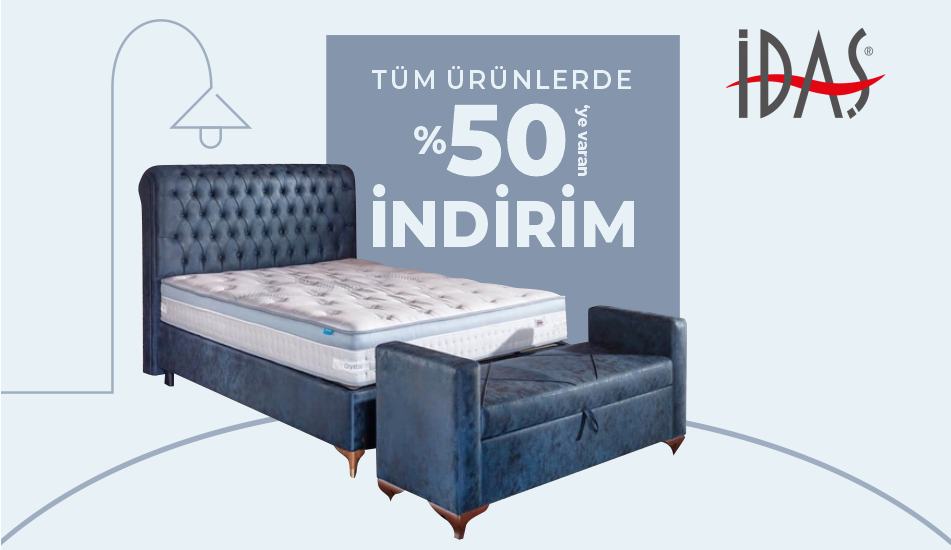 İdaş�tan Tüm Ürünlerde 50�ye varan İndirim! Türkiye�nin
