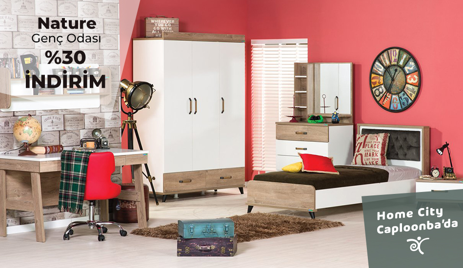 Home Cİty Caplonbaa�da Nature Genç Odası Takımlarında 30
