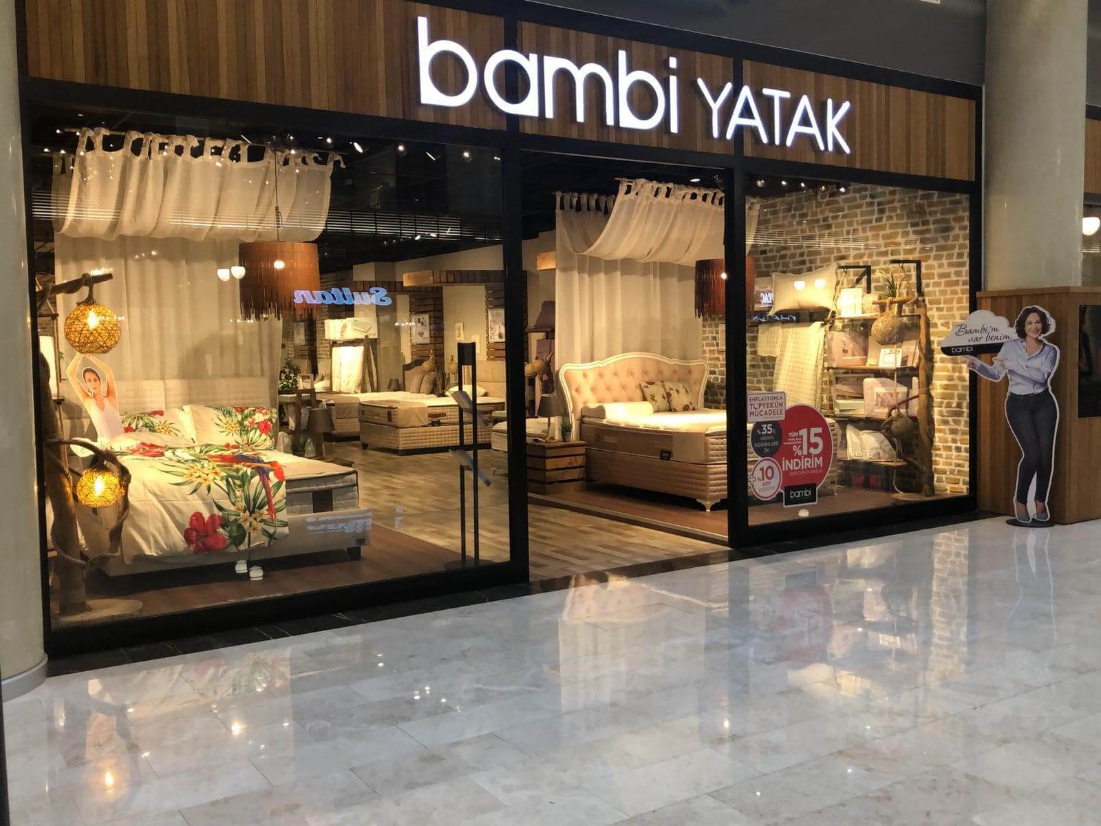 Bambi Yatak Türkiye�nin İlk Mobilya ve Dekorasyon Alışveriş Merkezi